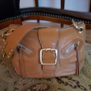 Dkny leather handbag